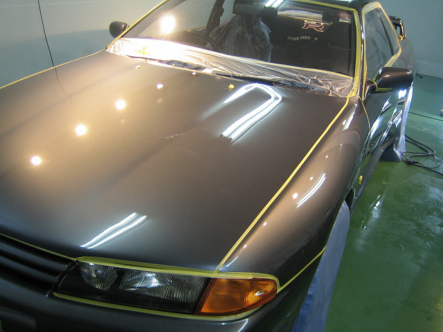  R32 GT-R ガンメタ 
