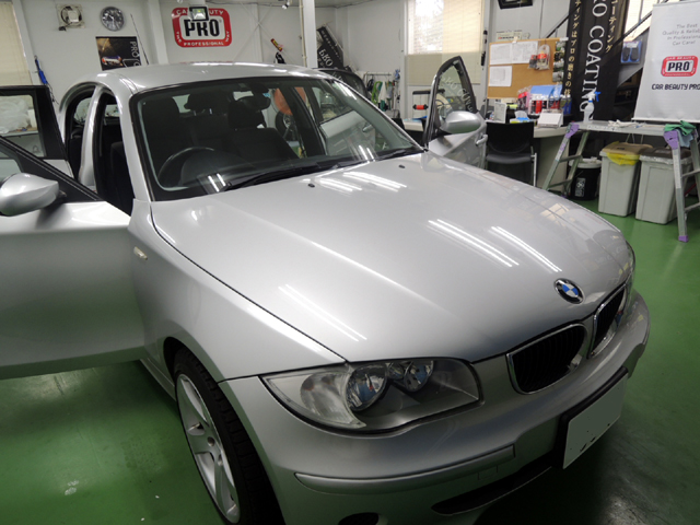 2018/10　BMW・116i シートクリーニング　手直し　札幌市清田区よりシートクリーニングのご利用ありがとうございました。