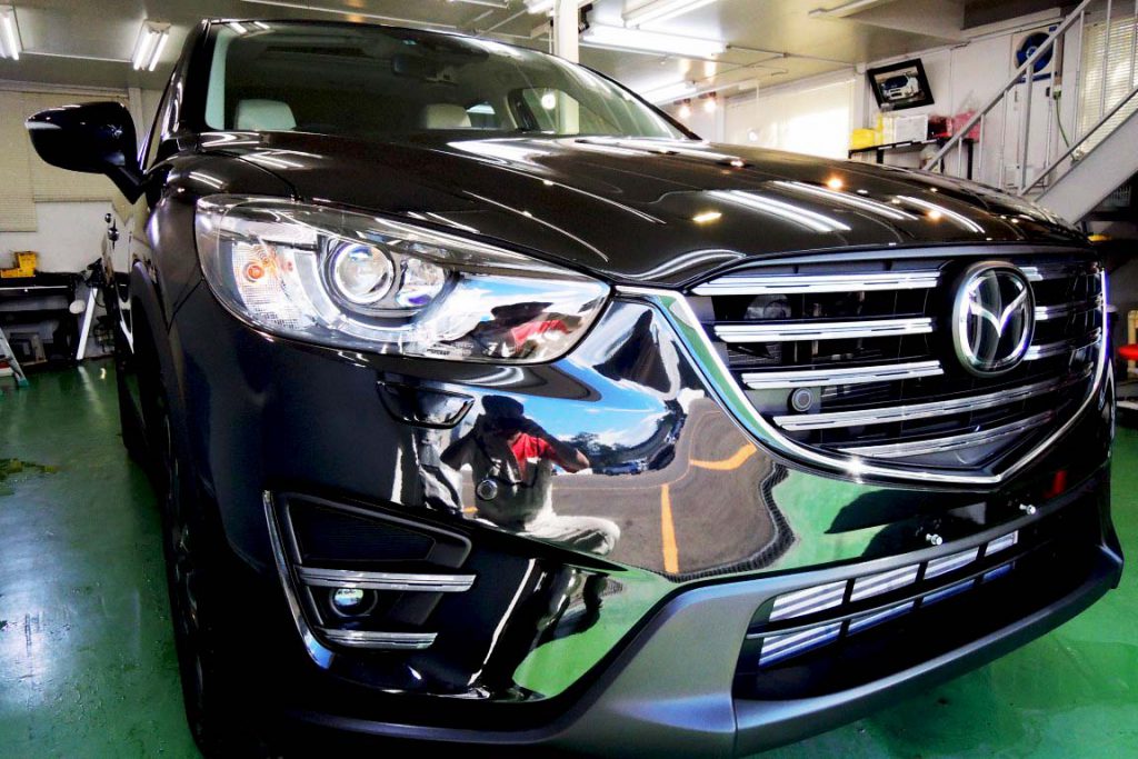 非売品 Mazda CX-5 (2015) ミニカー ジェットブラックマイカ