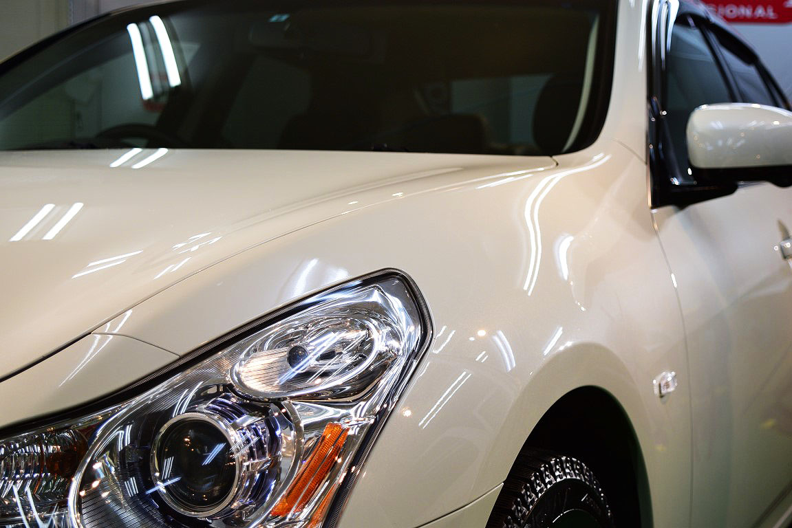 2015/11 日産・スカイライン（V36 クリスタルホワイトパール） MP+PCX