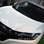 ホンダ・ヴェゼル（ホワイトオーキッド・パール）　PCX‐S8コーティング　札幌「お車のガラスコーティング」