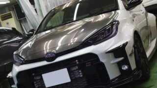 2025/6　GRヤリスgen1　ボンネットにカーボンプロテクションフィルム　