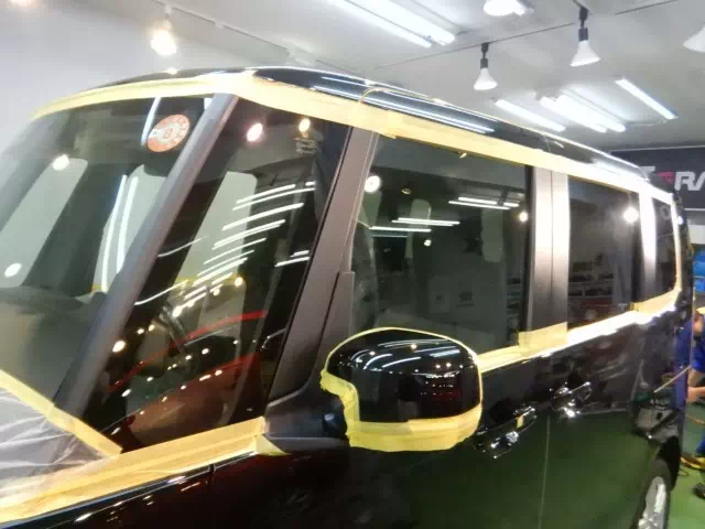 札幌市東区 N-BOX EXE-ZERO7 下地処理