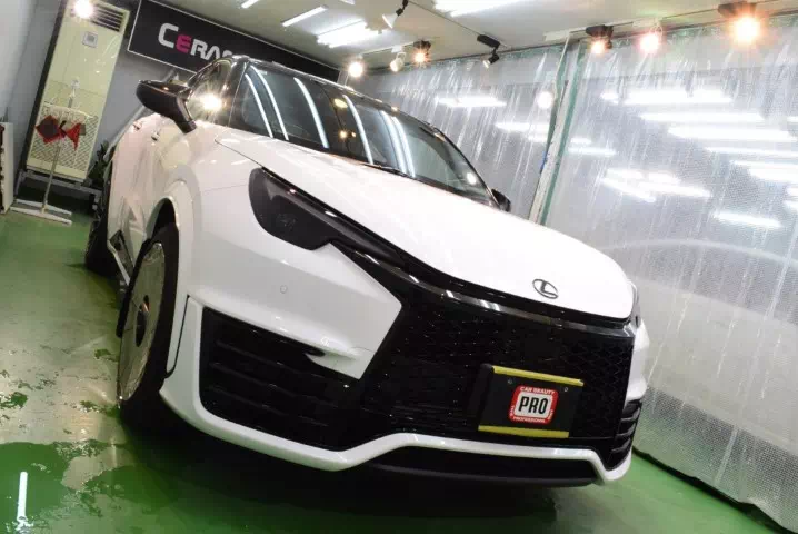【江別市より】レクサス LBX MORIZO RR｜EXE-ZERO7 セラミックコーティング＋プロテクションフィルム施工【納車前施工】
