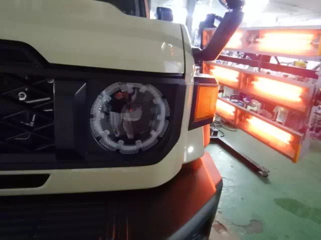 【札幌市豊平区より】トヨタ・ランドクルーザー70(復刻版)|新車直納 セラミックプロ9H(2レイヤー・疎水性)× ノックスドール防錆施工