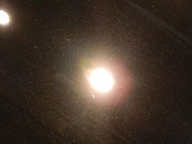 札幌スバル車の研磨コーティング・中古車販売店で研磨された痕 研磨後