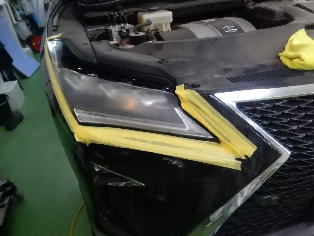 透明 ヘッドライト プロテクションフィルム 飛び石防止