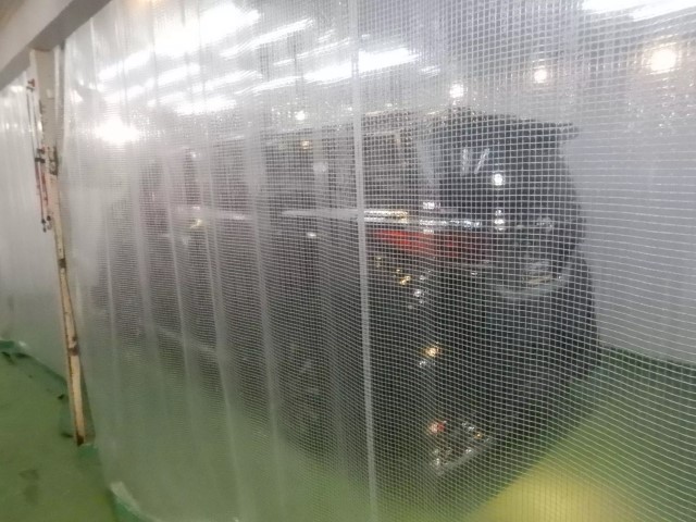 ヴェルファイア 202ブラック セラミックプロ イオン施工の焼付処理・エージング工程、ブース温度30℃で12時間管理