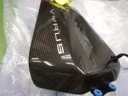 Vyrus バイクコーティング施工例 ヘッドライトプロテクションフィルム×セラミックプロ9H