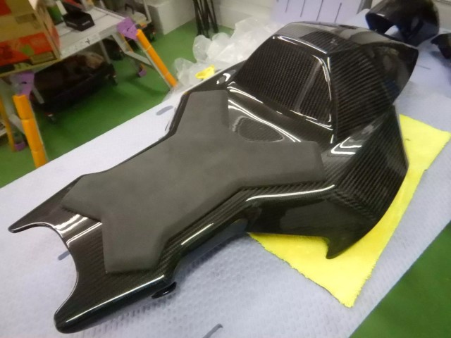 コーティング施工後のVyrus 仕上がりディテール