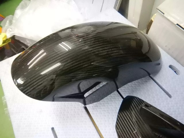 コーティング施工後のVyrus 仕上がりディテール