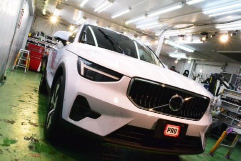 札幌・豊平区｜ボルボXC40納車前コーティング施工｜研磨・焼付・温度管理まで徹底！
