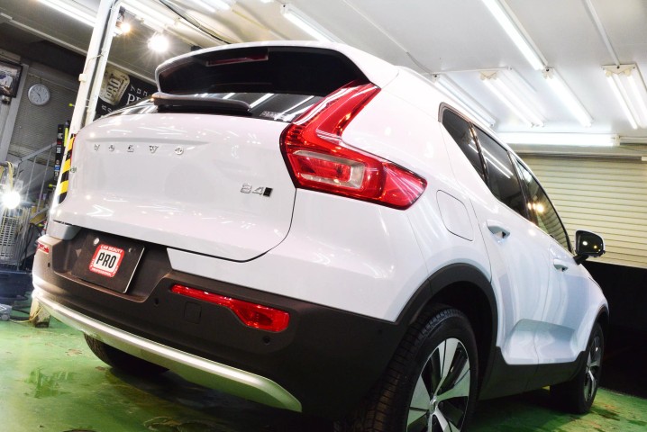 札幌市豊平区 ボルボXC40 コーティング施工後の塗装面