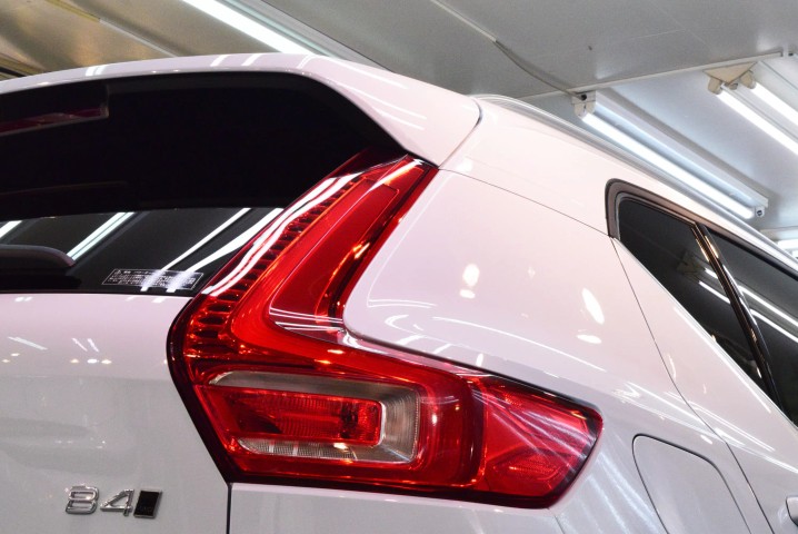 札幌市豊平区 ボルボXC40 コーティング施工後の塗装面