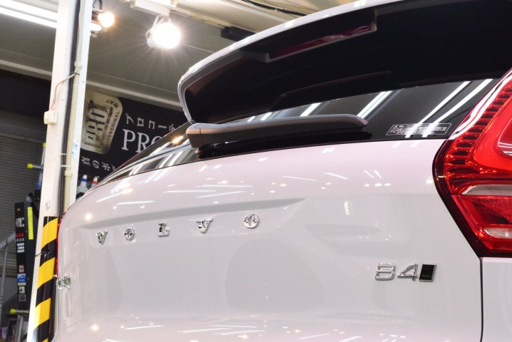 札幌市豊平区 ボルボXC40 コーティング施工後の塗装面