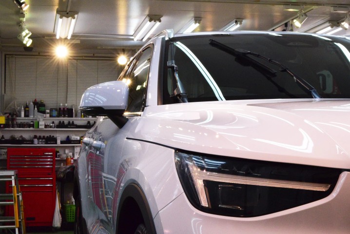 札幌市豊平区 ボルボXC40 コーティング施工後の塗装面