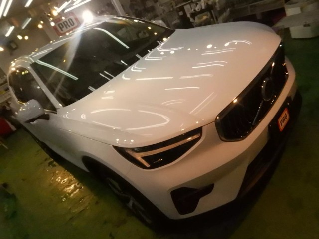 札幌市豊平区 ボルボXC40 納車前施工前の塗装面