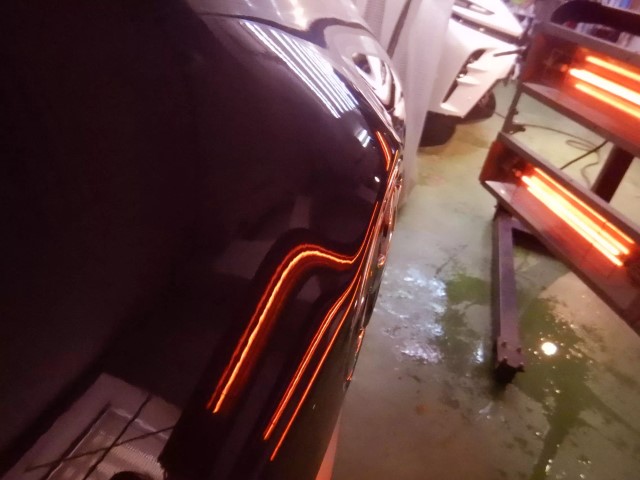 セラミックコーティング施工時の温度管理を行う専用設備