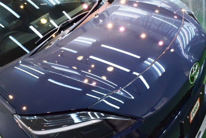 ヤリスクロスにセラミックコーティングEXE ZERO7を施工した仕上がり(恵庭市)