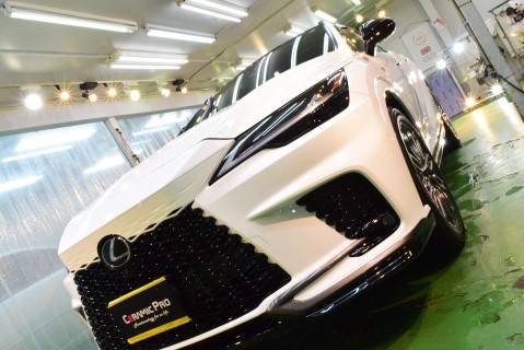 札幌で施工したレクサスRX500h セラミックプロイオンコーティング施工車両の仕上がり