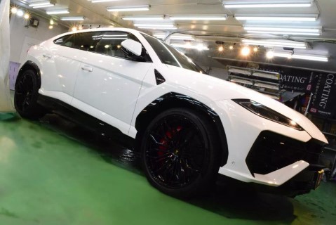 輸入車・高級車を含む豊富な施工実績